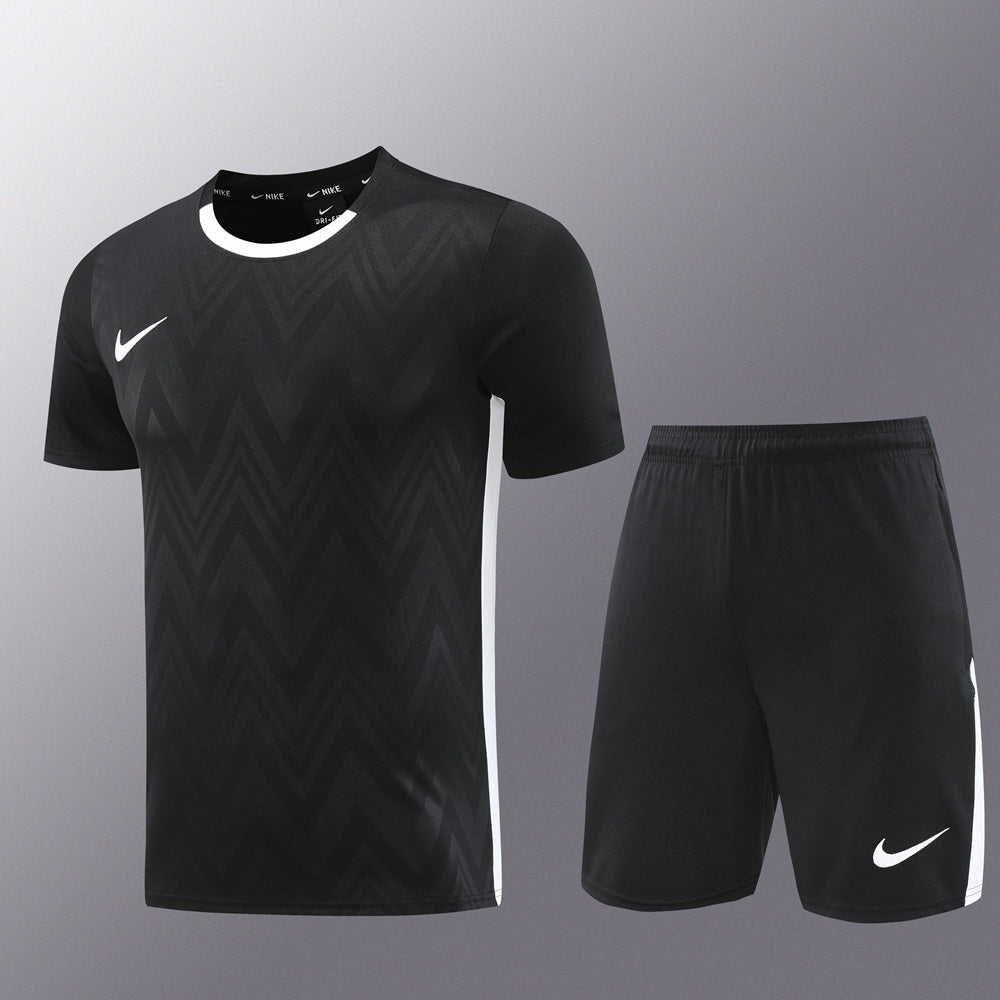 ND06 black shorts suit S-2XL
