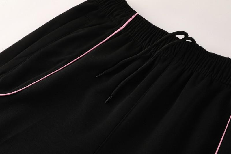2025 Inter Miami Black Full Hoodie Zipper Jacket +Long Pants