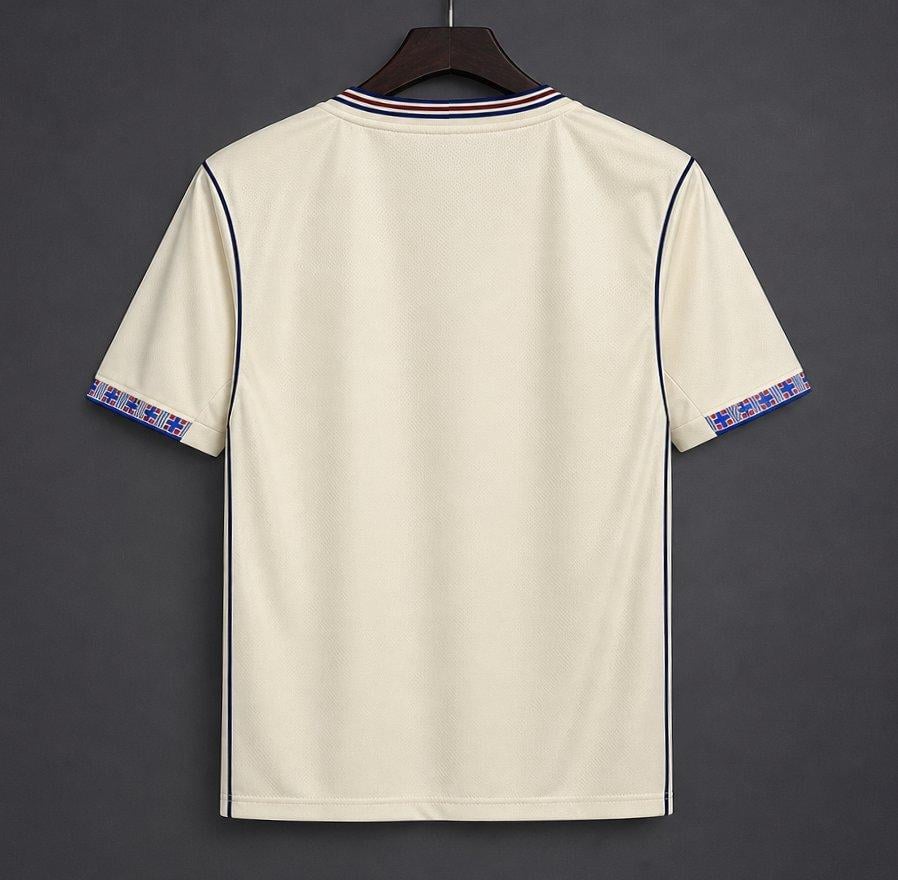 26/27 FC Barcelona Special Edition "Mashup" Away Jersey - Cream/Blue Stripe - As worn by Messi, Pedri, Yamal