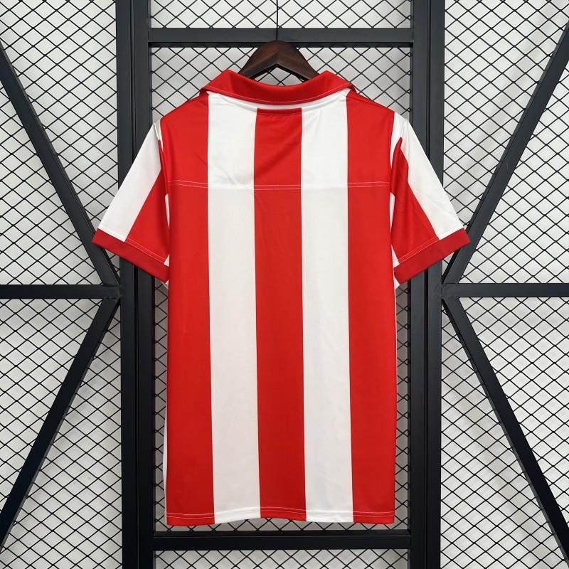 03/04 Retro Atletico Madrid Centenary Home Stadium Jersey