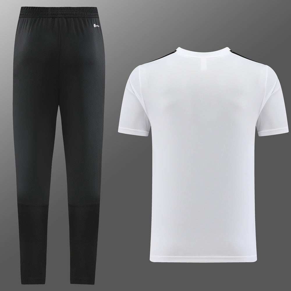 AD05 white trousers suit S-2XL