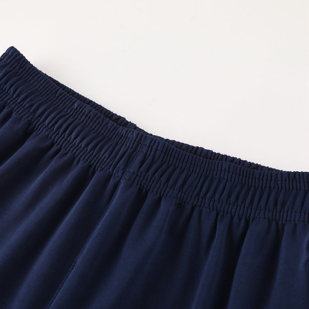 ND06 sapphire blue shorts suit S-2XL