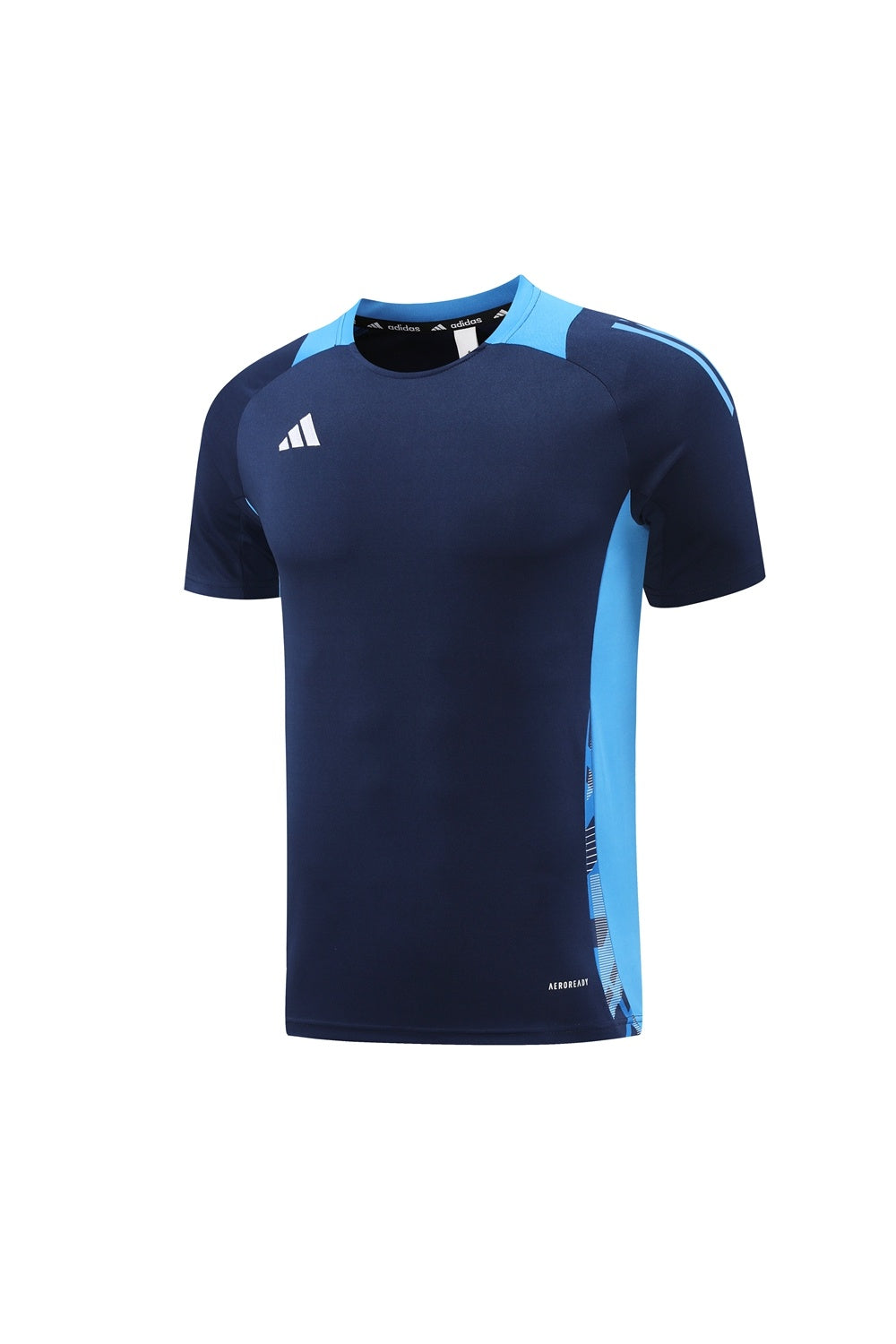 AD08 sapphire blue shorts suit S-2XL