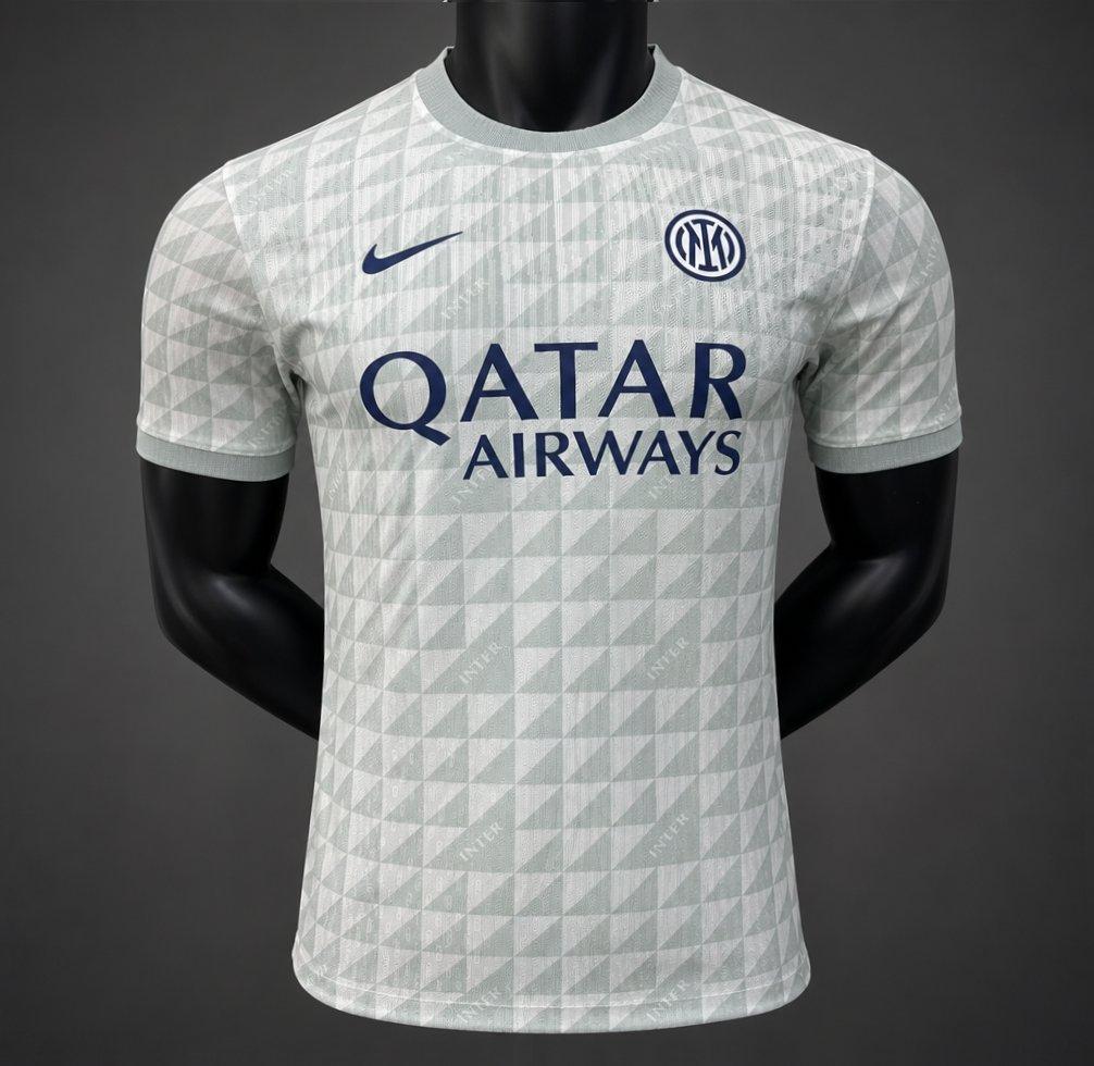 Player Version 26/27 Inter Milan Gray White Pre-Match Jersey