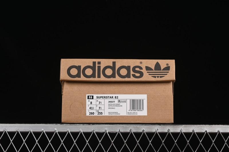 Adidas Superstar 82 Casual Sneakers with Shell Toe Design - JH5577