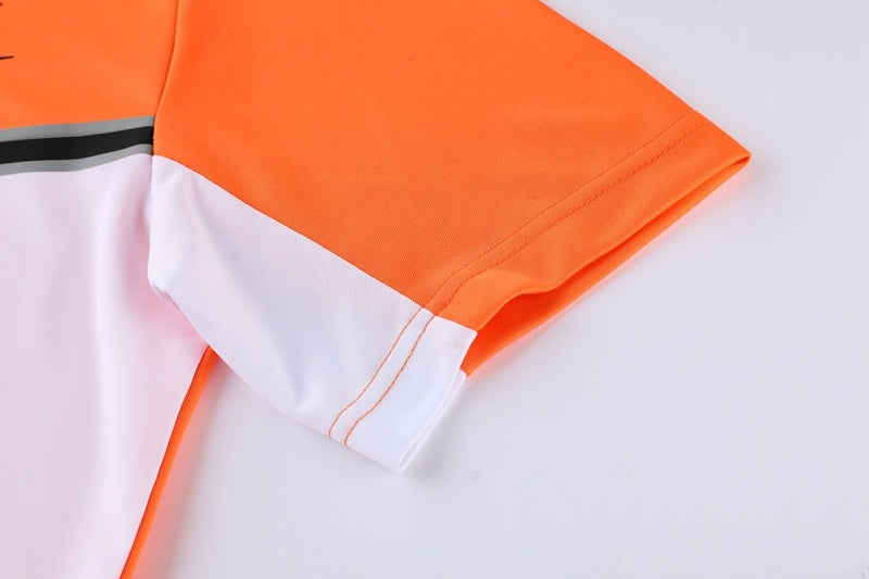 ND01 Orange Shorts Set S-2XL