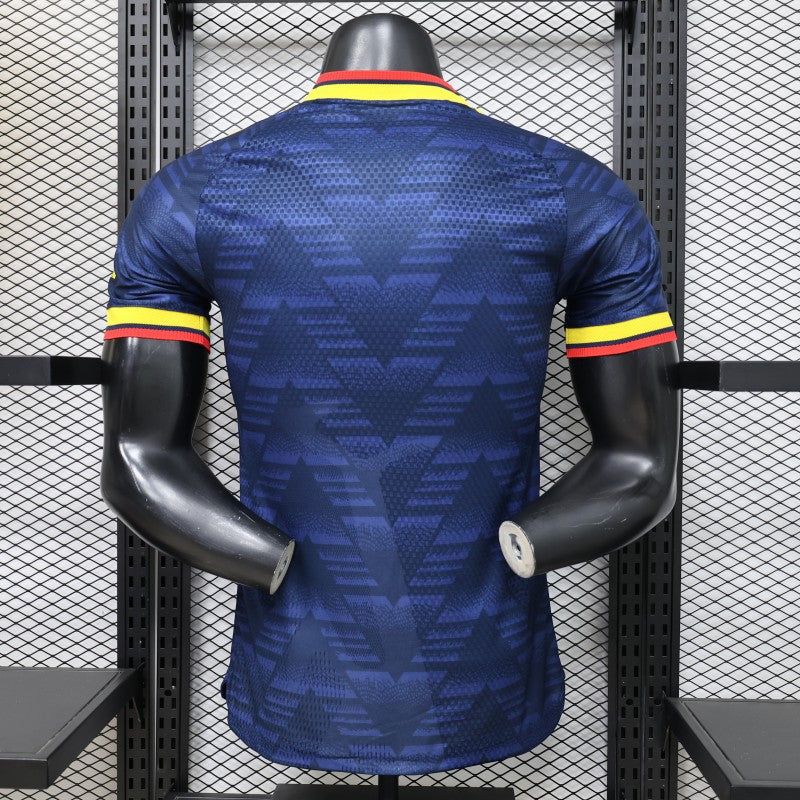 layer Version 26/27 Arsenal Navy Blue with Geometric Pattern Third Jersey