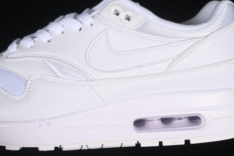 Nike Air Max 1 Retro Running Shoes with Half-Sole Air Cushion - 454746-107
