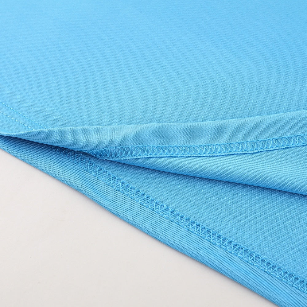 PD02 sky blue trousers suit S-2XL