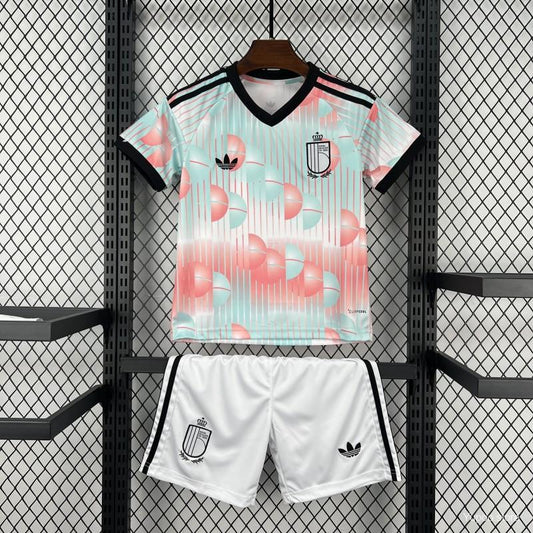 2026 Kids Belgium World Cup Away Kit