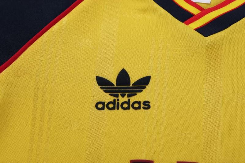 Retro Kids 88/90 Arsenal Yellow Away Jersey