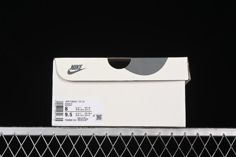 Nike Air Force 1 '07 Low Bape Collaboration - Black Beige Starry Sky Low Top Casual Sneakers - FG6688-103