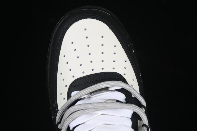 Nike Air Force 1'07 Low Star Graffiti Hand-Painted Casual Sneakers with Full-Length Air Cushion - XV7981-476