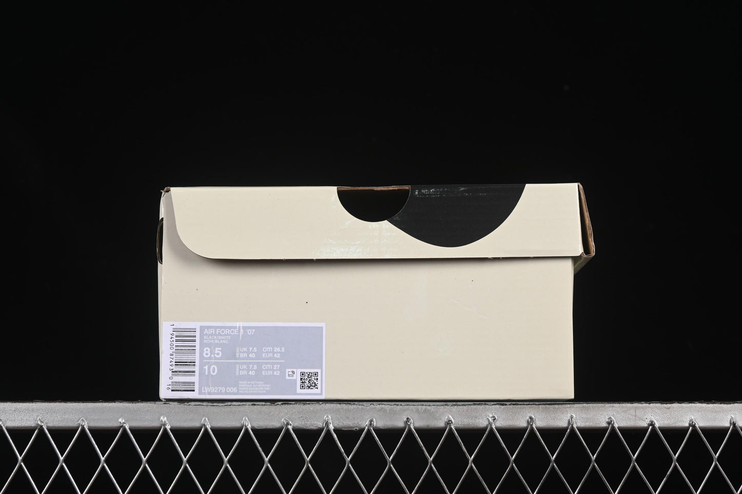 Nike Air Force 1 '07 Low TS Collaboration Grey Brown with Mini Swoosh Casual Sneakers - LW9279-006