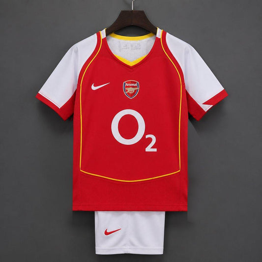 Retro Kids 04/05 Arsenal Home Jersey