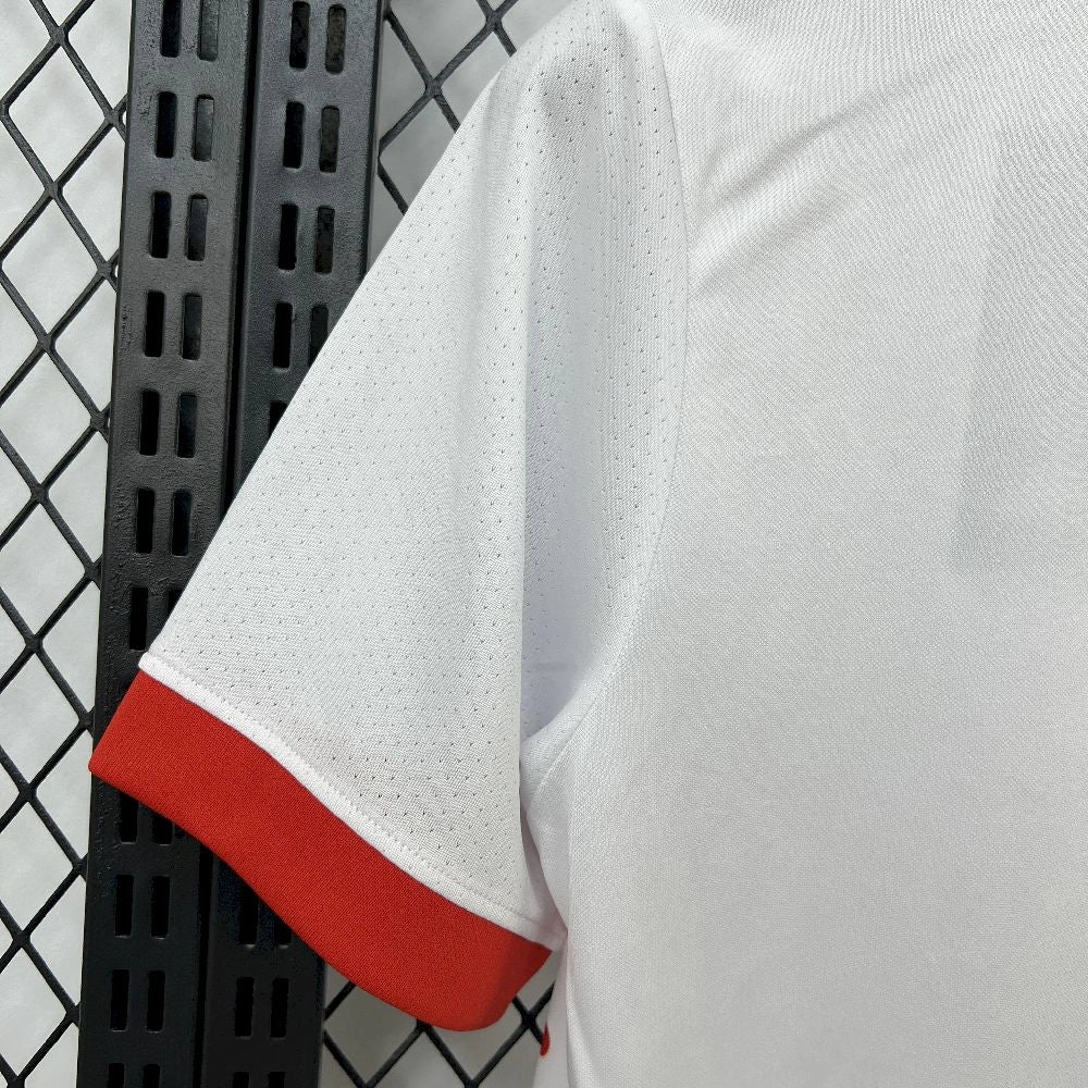 2025/26 Mens Sevilla FC White Prematch T-shirt Jersey