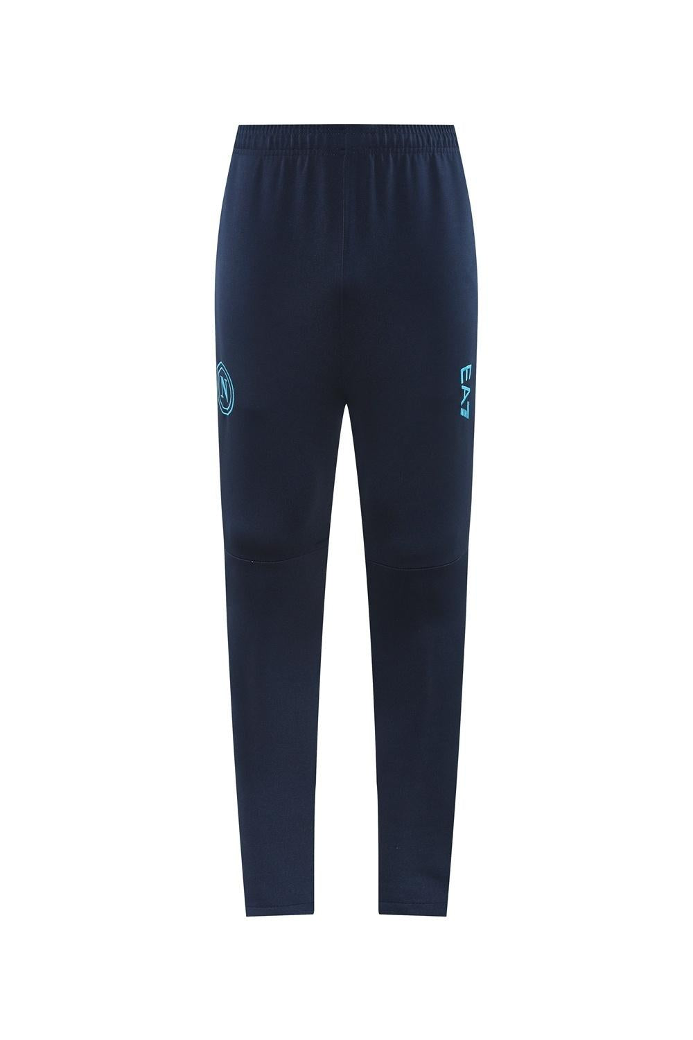26/27 Napoli Navy Blue  Full Zipper Jacket Tracksuit + Long Pants
