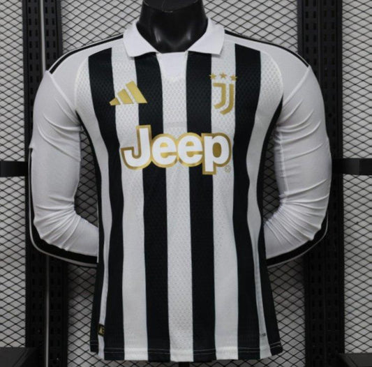Player Version 26/27 Juventus Home Long Sleeve Jersey
