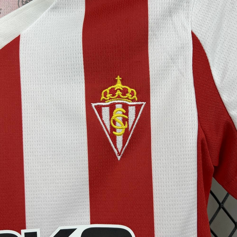 2025/26 Kids Sporting De Gijon Home Kit