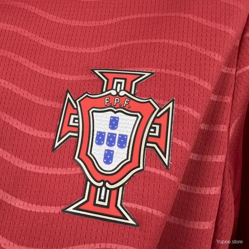 2026 Portugal World Cup Home Long Sleeves Jeresy