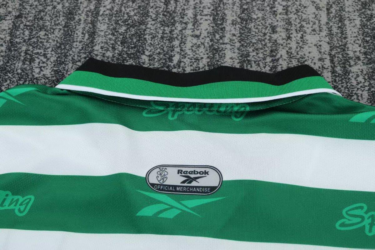 Retro 99/00 Kids Sporting Lisbon Home Jersey