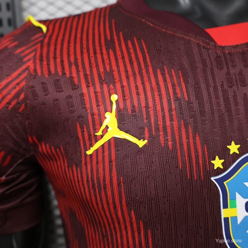 Player Version 26/27 Brazil  Dark Red Special Edition Jersey