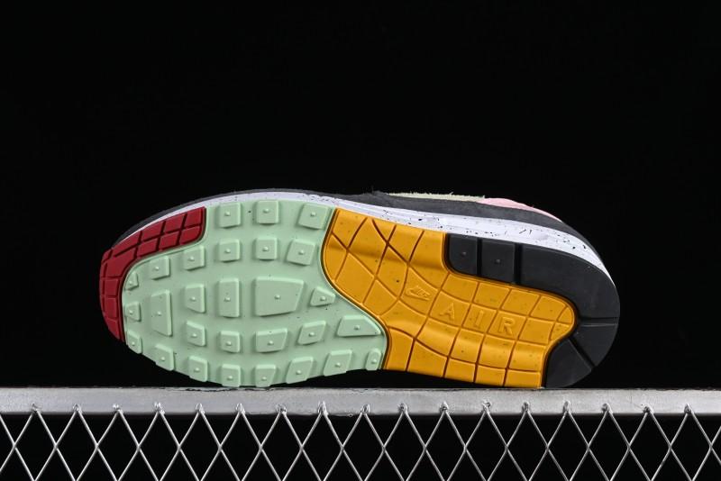 Nike Air Max 1 Retro Running Shoes with Half-Sole Air Cushion - FZ4133-640