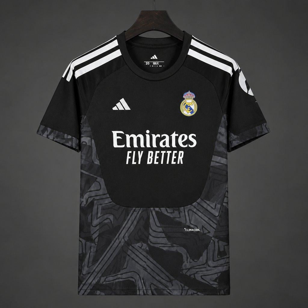 26/27 Real Madrid Goalkeeper Black Jersey