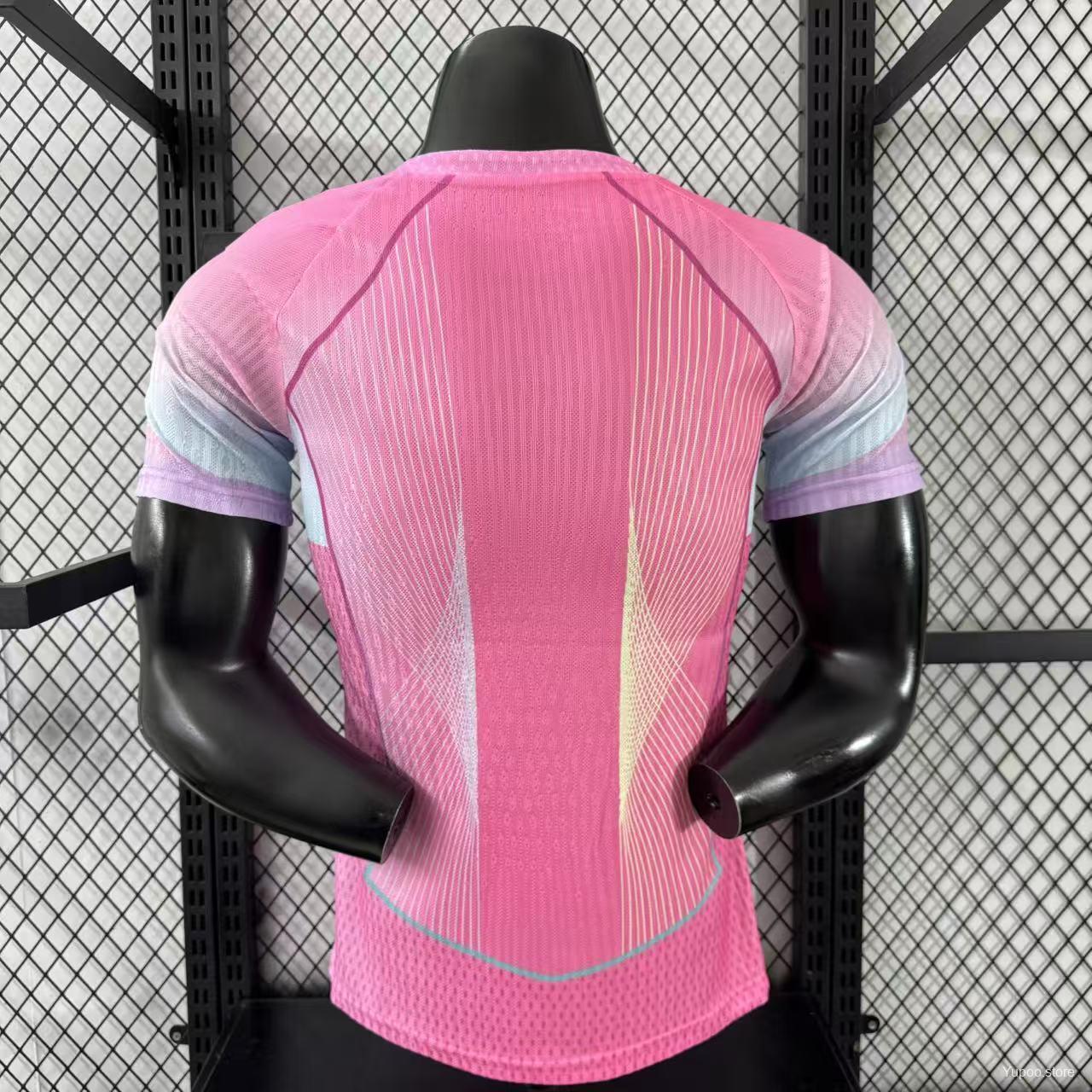 25/26 Player Version PSG Pink Jersey