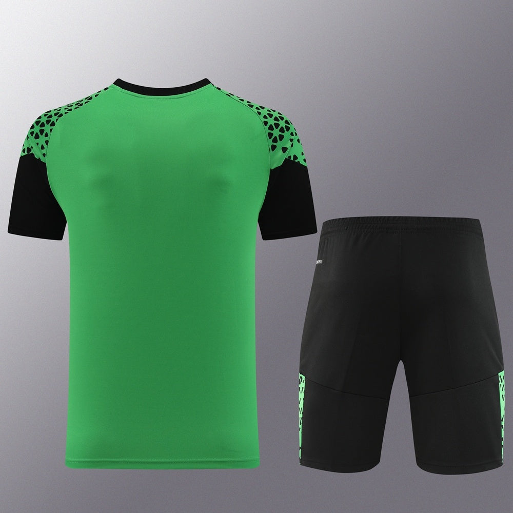 PD02 green shorts suit S-2XL