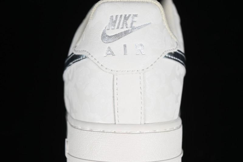 Nike Air Force 1 '07 Low Custom Traditional Chinese Brocade Casual Sneakers - AF2406-110