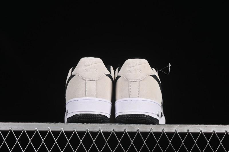 Nike Air Force 1'07 Low Casual Sneakers with Full-Length Air Cushion - IB6388-100