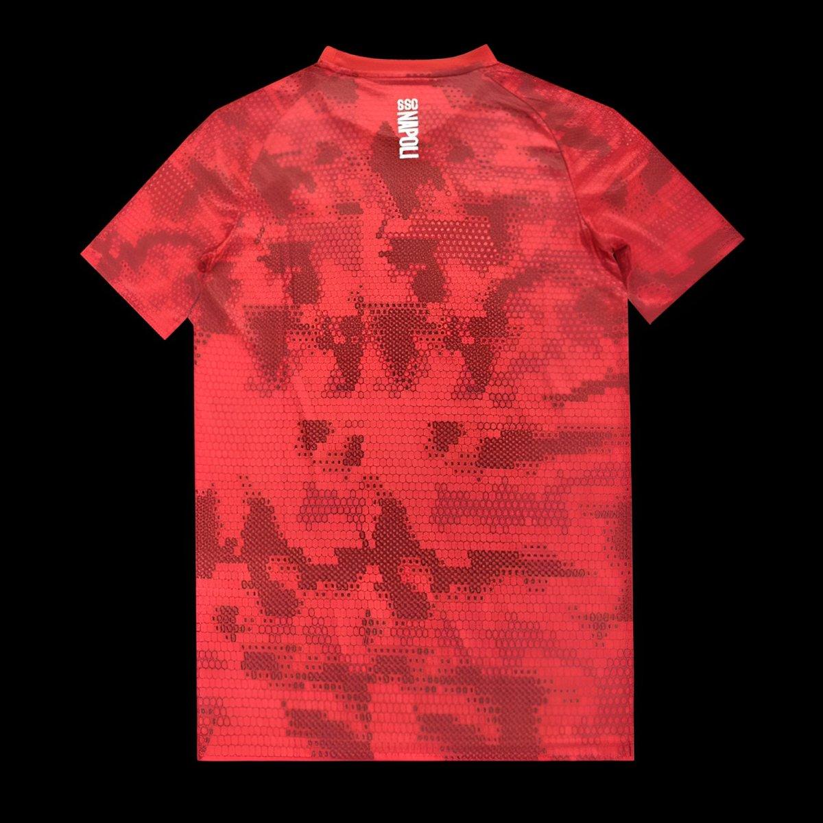 25/26 Napoli Red Pre-Match Jersey