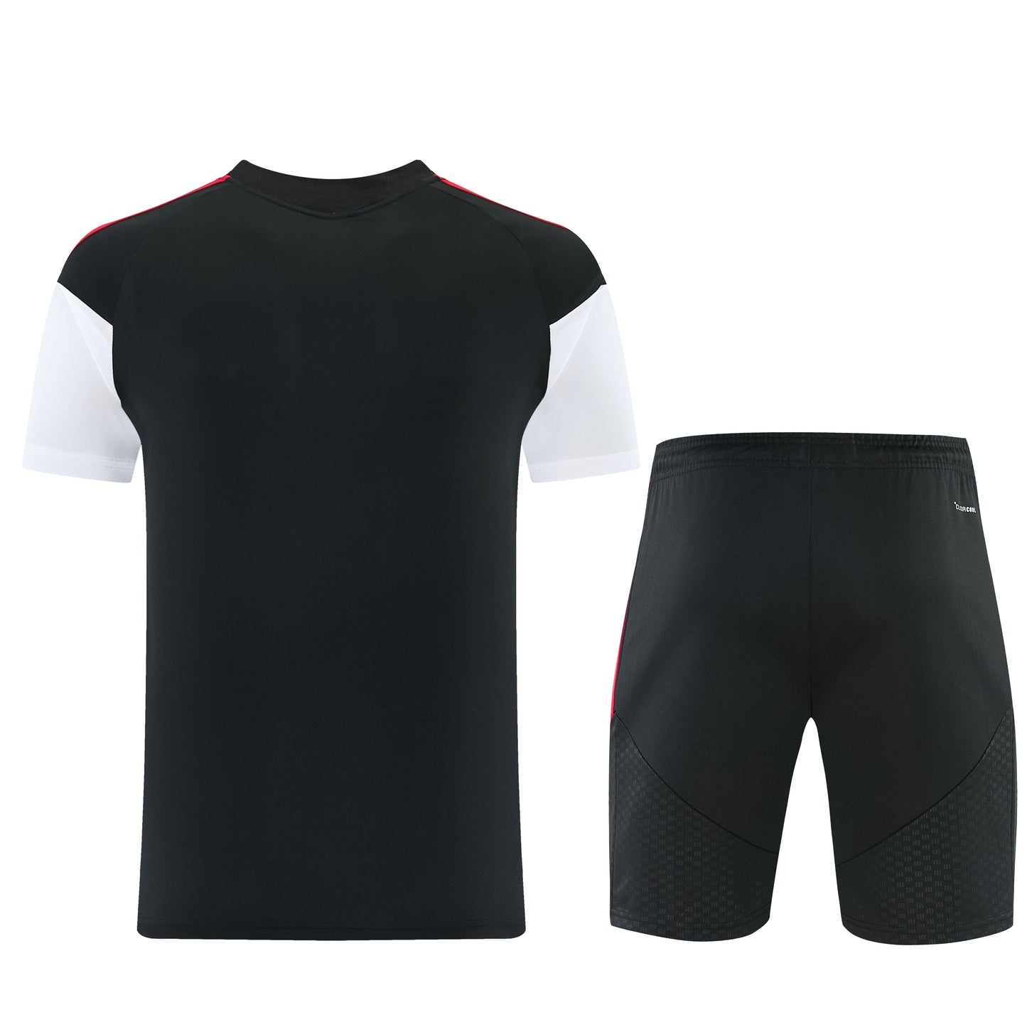 AD12 black short-sleeved suit S-2XL