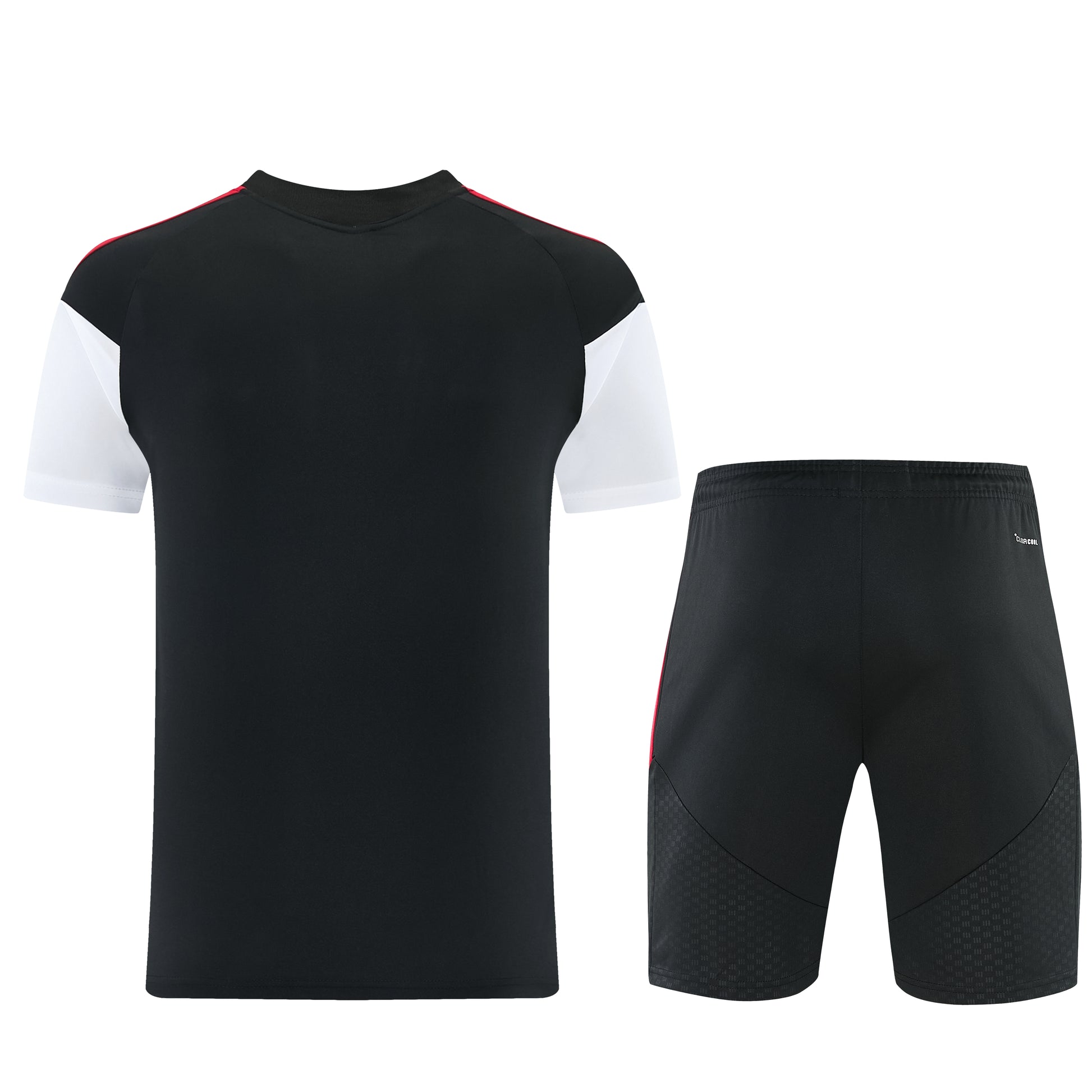 AD12 black short-sleeved suit S-2XL