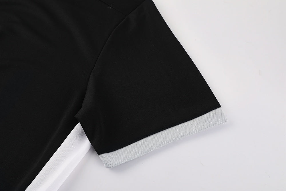 ND08 black shorts suit S-2XL