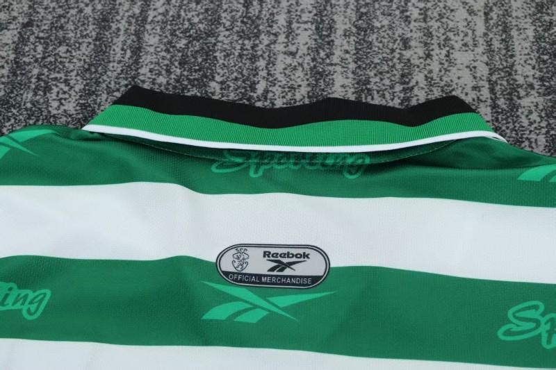 Retro Kids 99/00 Sporting Lisbon Home Jersey