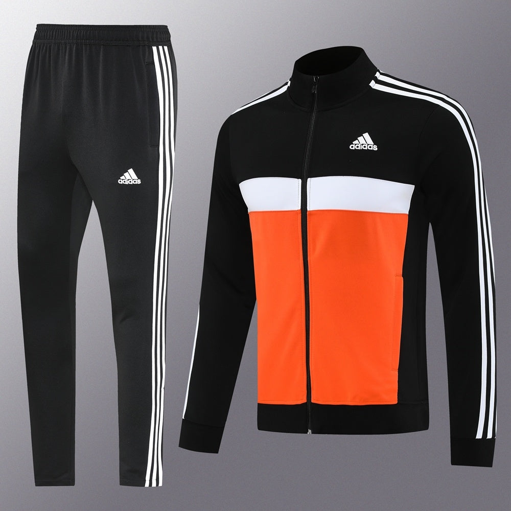 AJ23 black orange suit S-2XL