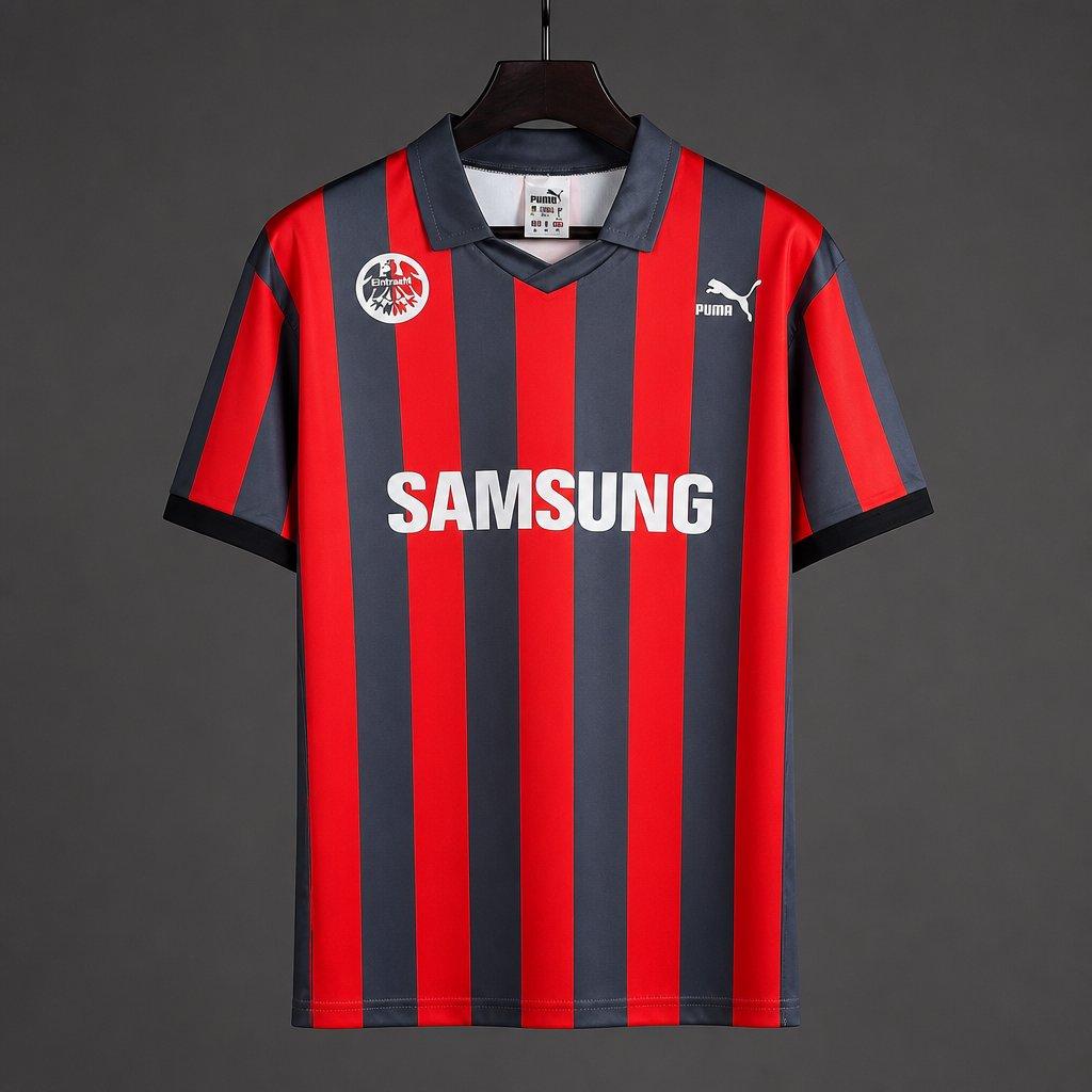 Retro 92/93 Eintracht Frankfurt Home Jersey