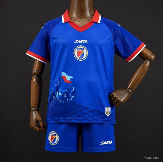 2026 Kids Haiti World Cup Home Jersey