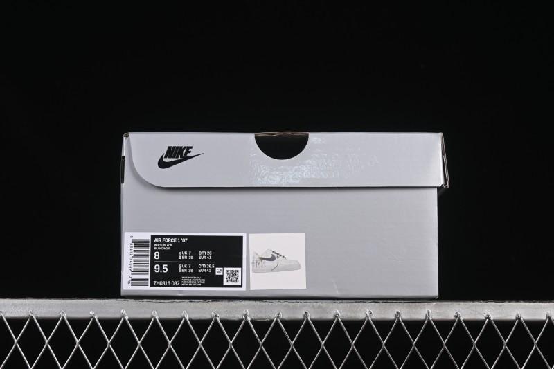 Nike Air Force 1'07 Low East Fence Drunk Chinese Style Gradient Yellow Low-Top Casual Sneakers - ZH0316-082