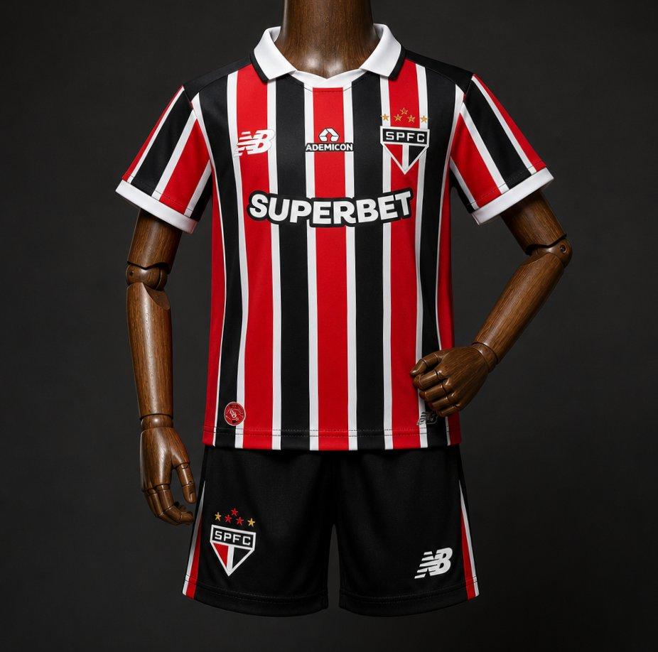 26/27 Kids Sao Paulo Away Jersey