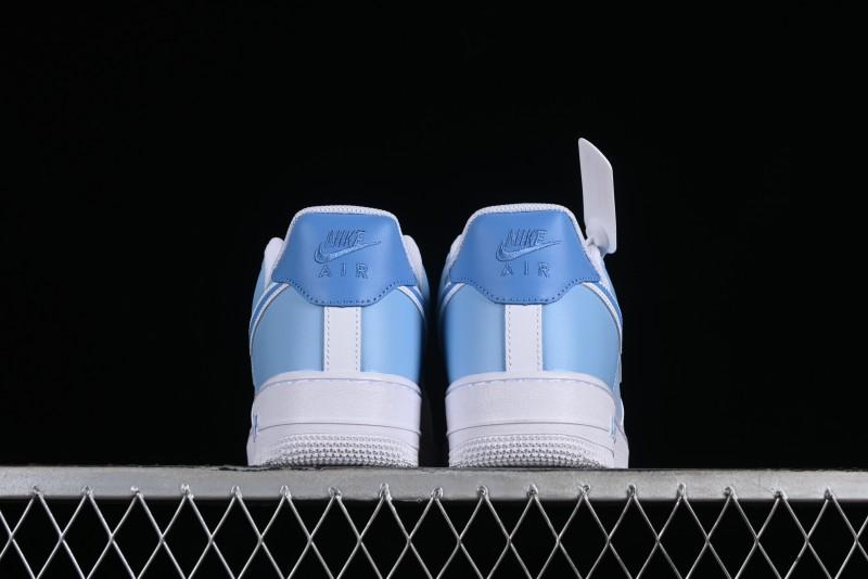 Nike Air Force 1 '07 Low Triple Color Gradient Minimalist Hand-Drawn Casual Sneakers - CW2288-951
