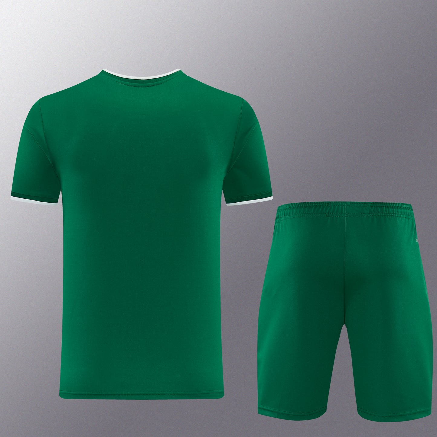 AD13 green shorts suit S-2XL