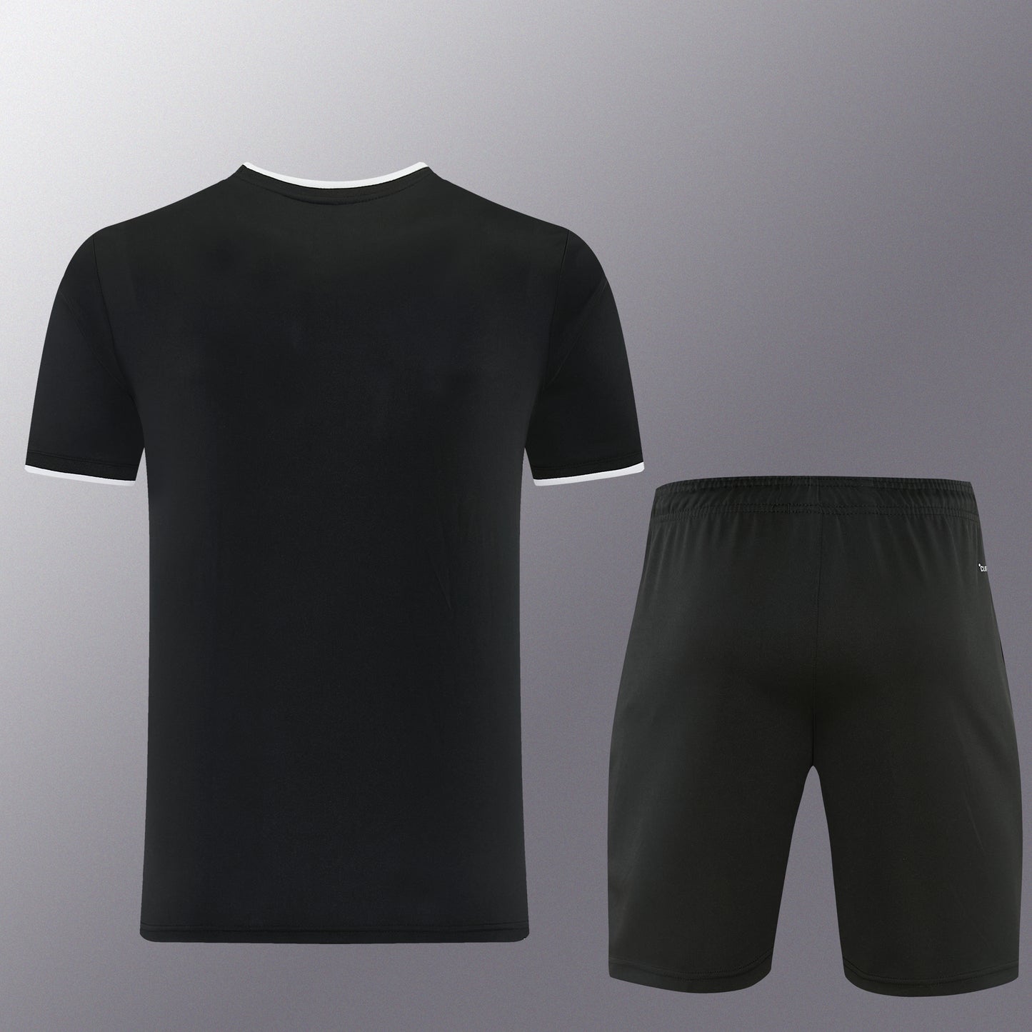 AD13 black shorts suit S-2XL