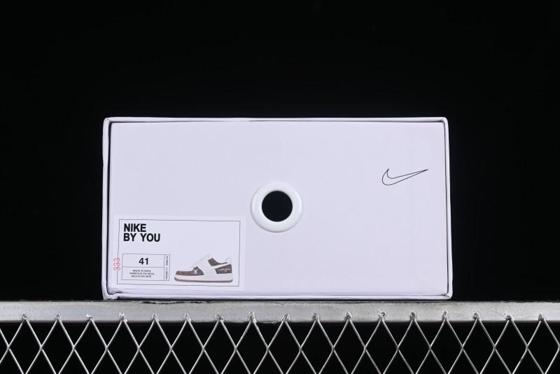 Nike Air Force 1 '07 Low Custom Casual Sneakers with Full-Length Air Cushion - CW2288-111