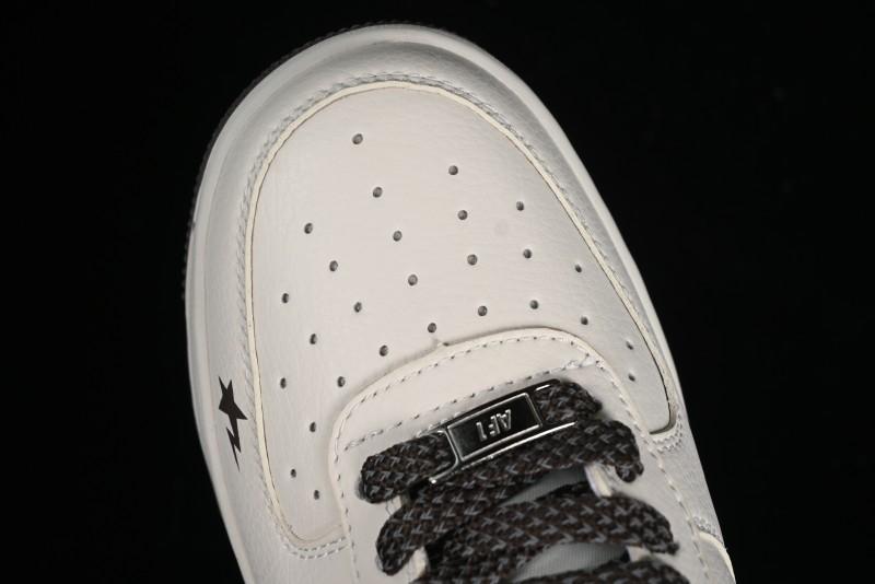 Nike Air Force 1 '07 Low BAPE Collaboration - Beige Black Star FG6688-100