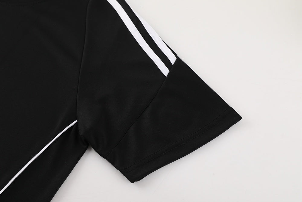 AD06 black shorts suit S-2XL