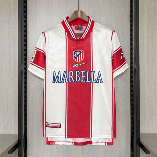 1999/00 Retro Atletico Madrid Home Jersey
