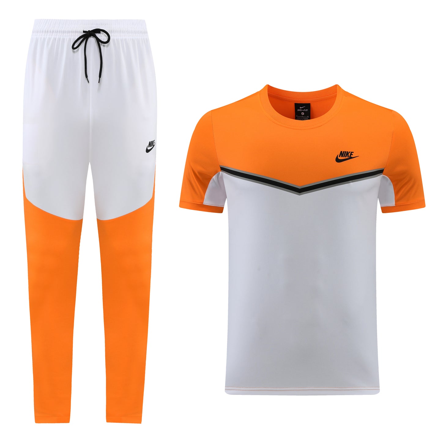 ND01 Orange Pants Suit S-2XL